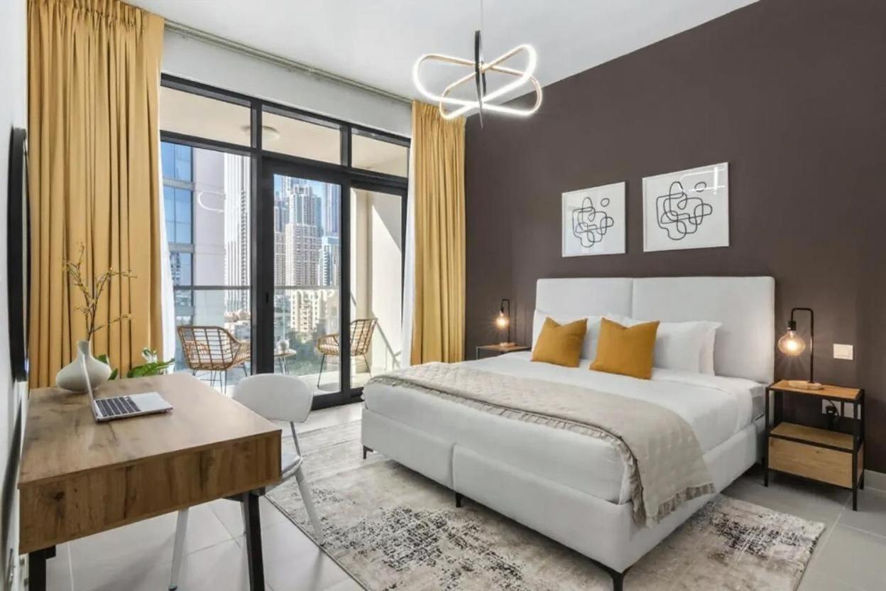 Silkhaus Design 1bdr With Burj Khalifa View In New Tower Appartement *